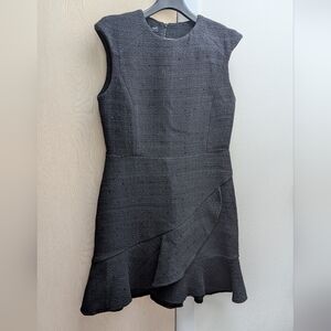 Mango - Elegant Black Sleeveless Dress - Size Medium